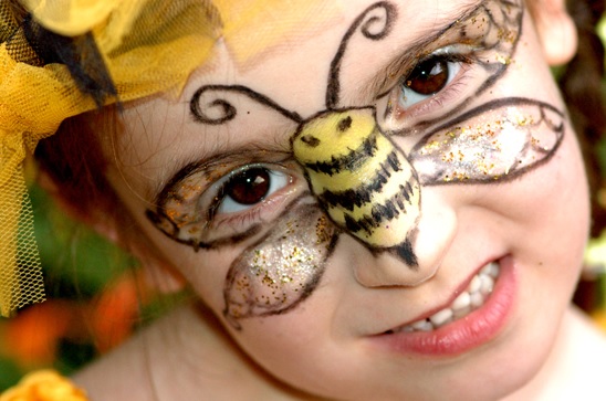 maquillage abeille