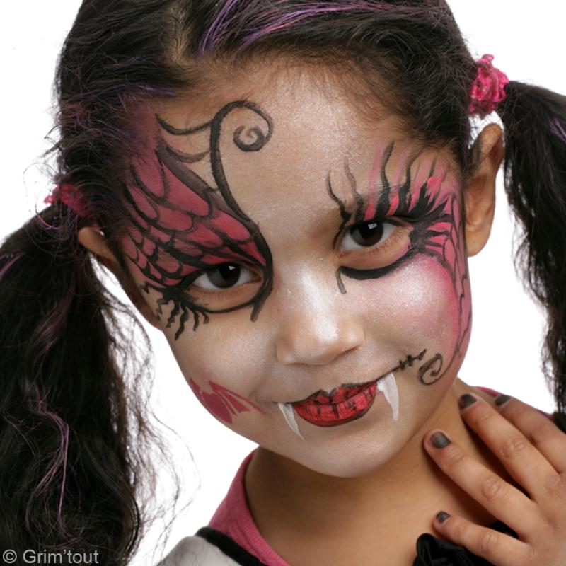 maquillage halloween fille