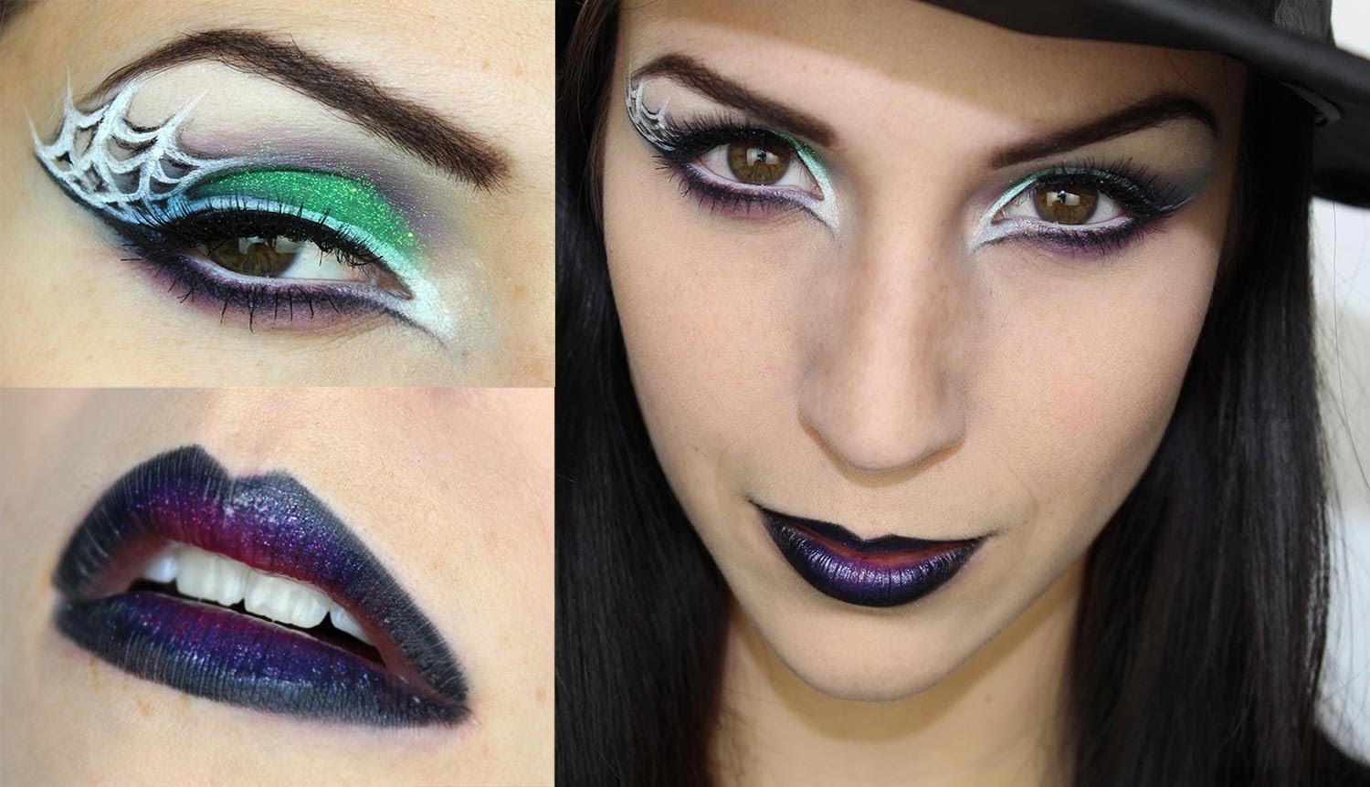 maquillage halloween sorcière