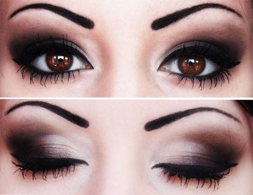 maquillage smoky eyes