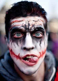 maquillage zombie homme