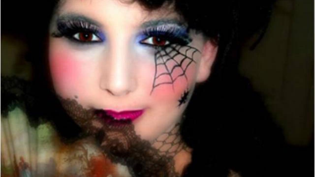 maquillage halloween femme simple
