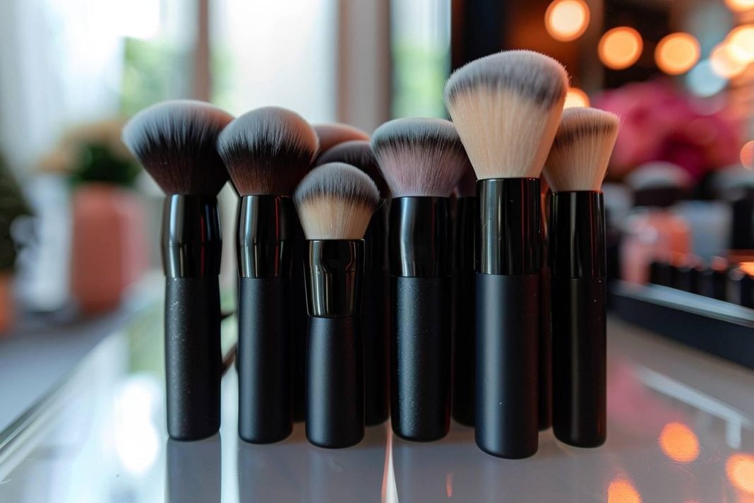 Kit pinceaux maquillage professionnel